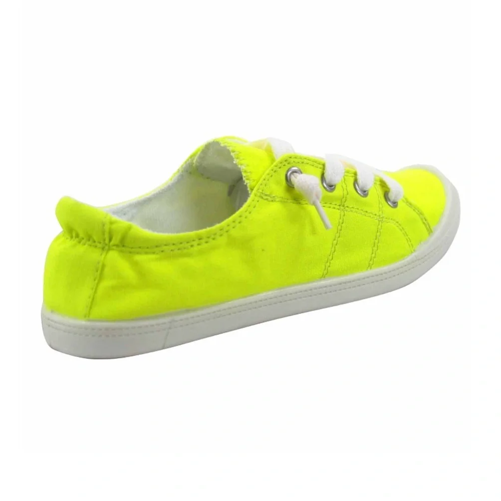 FOREVER Comfort Shoes Neon Yellow Size‎ 8.5